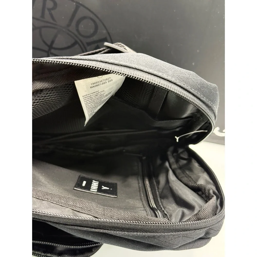 Jordan Monogram Crossbody Bag Black Cordura Sling MA0957-023 OS